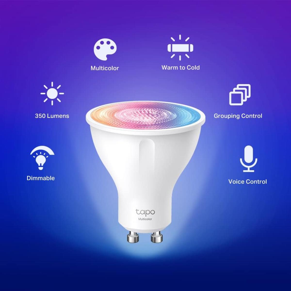 TP - Link RGB smart light bulb for smart home lighting
