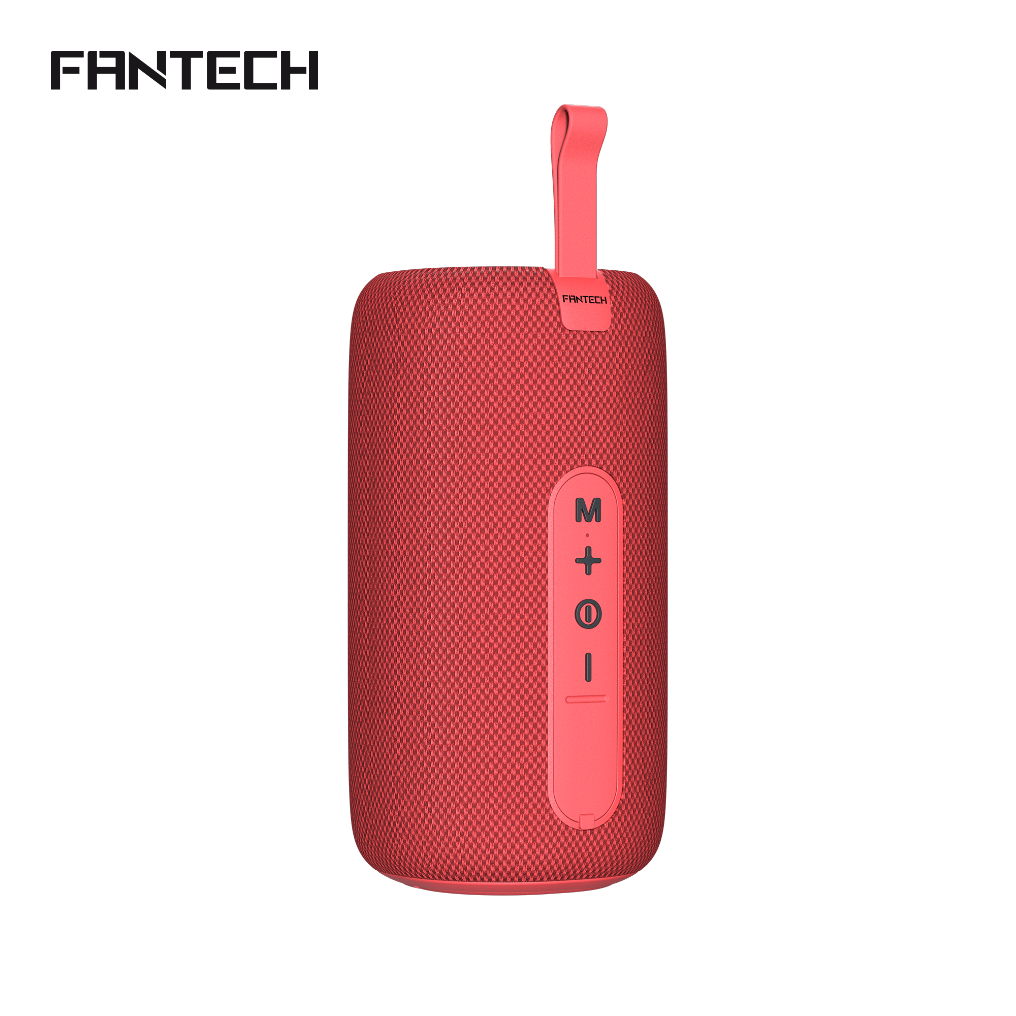 FANTECH BS159 True Wireless RMS Speaker TWS Deep Bass 10W 57mm Driver 4 - Way Connectivity BT TF Card USB RGB Portable Speaker - Red
