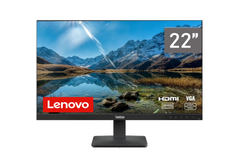 Lenovo ThinkVision L22-4e Monitor, 21.5" Class Full HD, IPS, WLED Backlight, 99% sRGB, 16.7 Million Colors, 250 Nit, 100Hz, 4ms, Tilt Stand - 3 Year Warranty