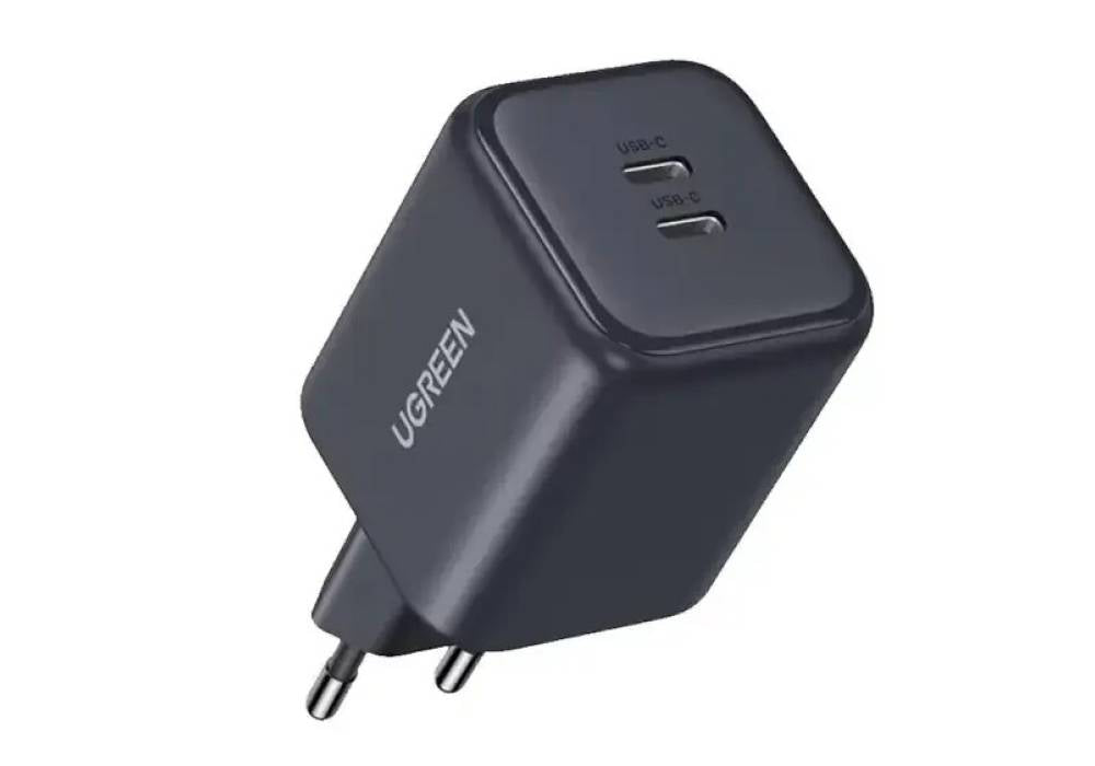 UGREEN X526 Nexode 45W Dual USB-C GaN Fast Charger PD 3.0 PPS for MacBook & iPad EU Plug