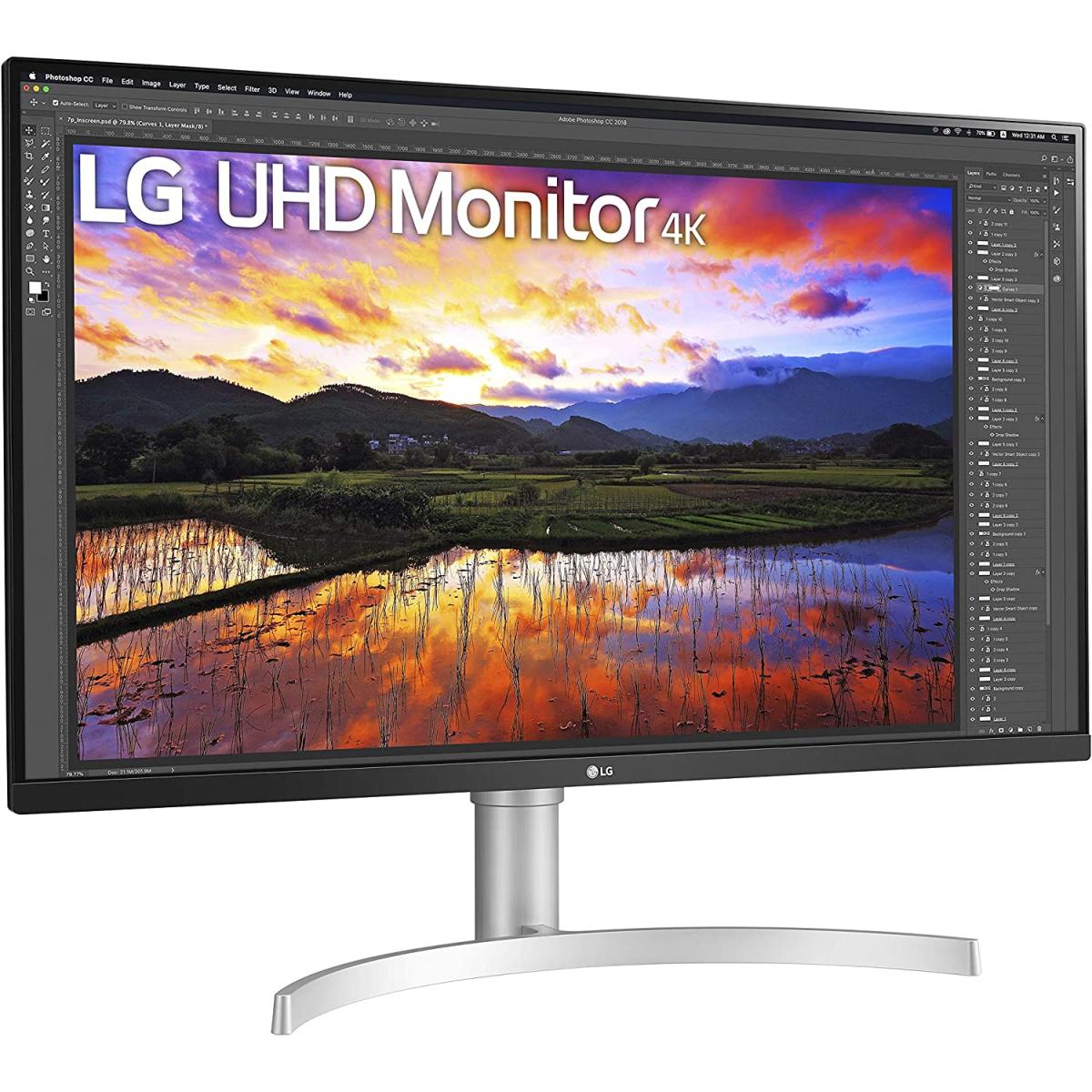 Lg 32un650 W 32” 4k Ips Hdr 10 Dci P3 95% Color Gamut W/ 3 Side Virtually Borderless Design & Built In Speakers Lg 32un650 W 32” 4k Ips Hdr 10 Dci P3 95% Color Gamut W/ 3 Side Virtually Borderless Design & Built In Speakers