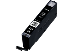 CANON CLI-451BK Black Genuine Ink Cartridgec, Prints Up to 495 A4 Pages