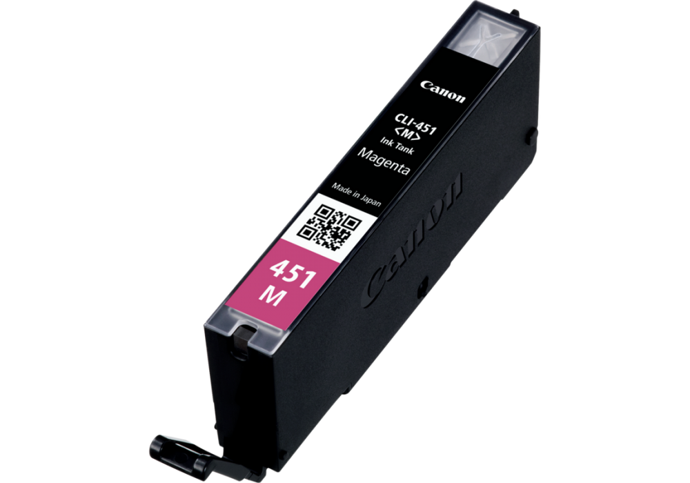 CANON CLI-451M Magenta Genuine Ink Cartridge, Prints Up to 298 A4 Pages