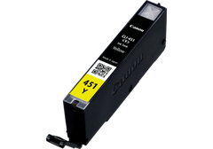 CANON CLI-451Y Yellow Genuine Ink Cartridge, Prints Up to 330 A4 Pages