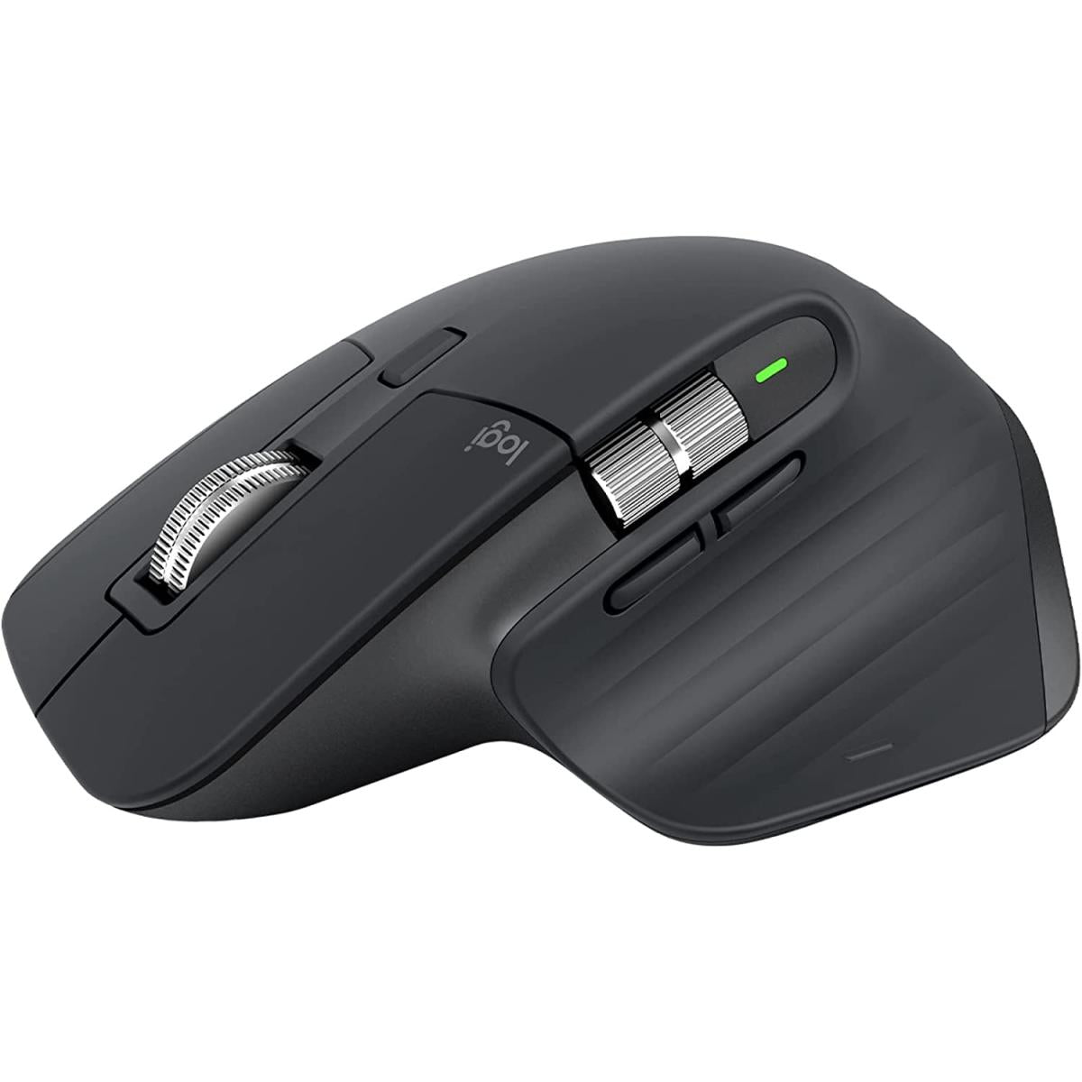 Logitech MX Master 3S ((Bluetooth Edition Wireless Mouse, No USB Receiver)) - Ultra-Fast Scrolling, Ergo, 8K DPI, Track on Glass, Quiet Clicks, Works with Apple Mac, Windows PC, Linux, Chrome - Graphite Color