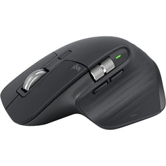 Logitech MX Master 3S ((Bluetooth Edition Wireless Mouse, No USB Receiver)) - Ultra-Fast Scrolling, Ergo, 8K DPI, Track on Glass, Quiet Clicks, Works with Apple Mac, Windows PC, Linux, Chrome - Graphite Color