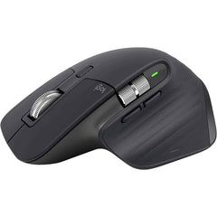 Logitech Mx Master 3s Wireless Performance Mouse W/ Ultra Fast Scrolling Ergo 8k Dpi Track On Glass Quiet Clicks Usb C Graphite Color