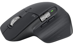 Logitech MX Master 3S ((Bluetooth Edition Wireless Mouse, No USB Receiver)) - Ultra-Fast Scrolling, Ergo, 8K DPI, Track on Glass, Quiet Clicks, Works with Apple Mac, Windows PC, Linux, Chrome - Graphite Color