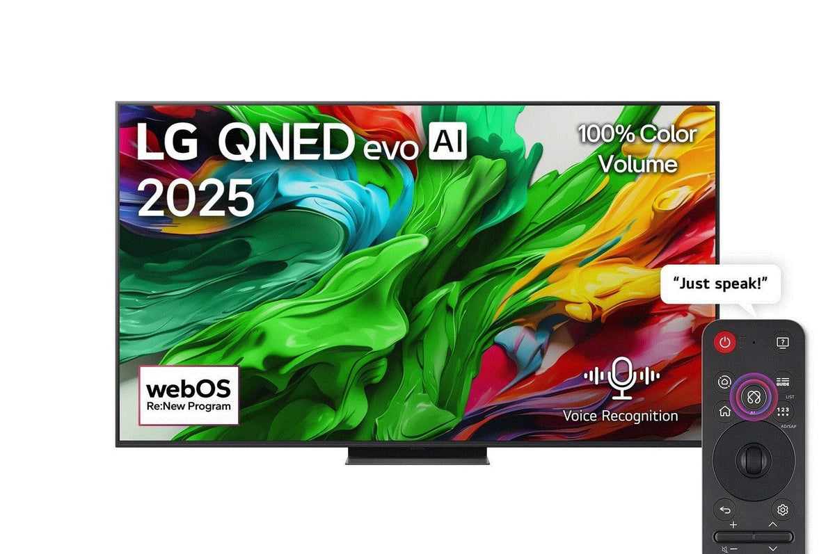 65 Inch LG QNED70 4K Smart TV with AI Magic Remote - HDR10