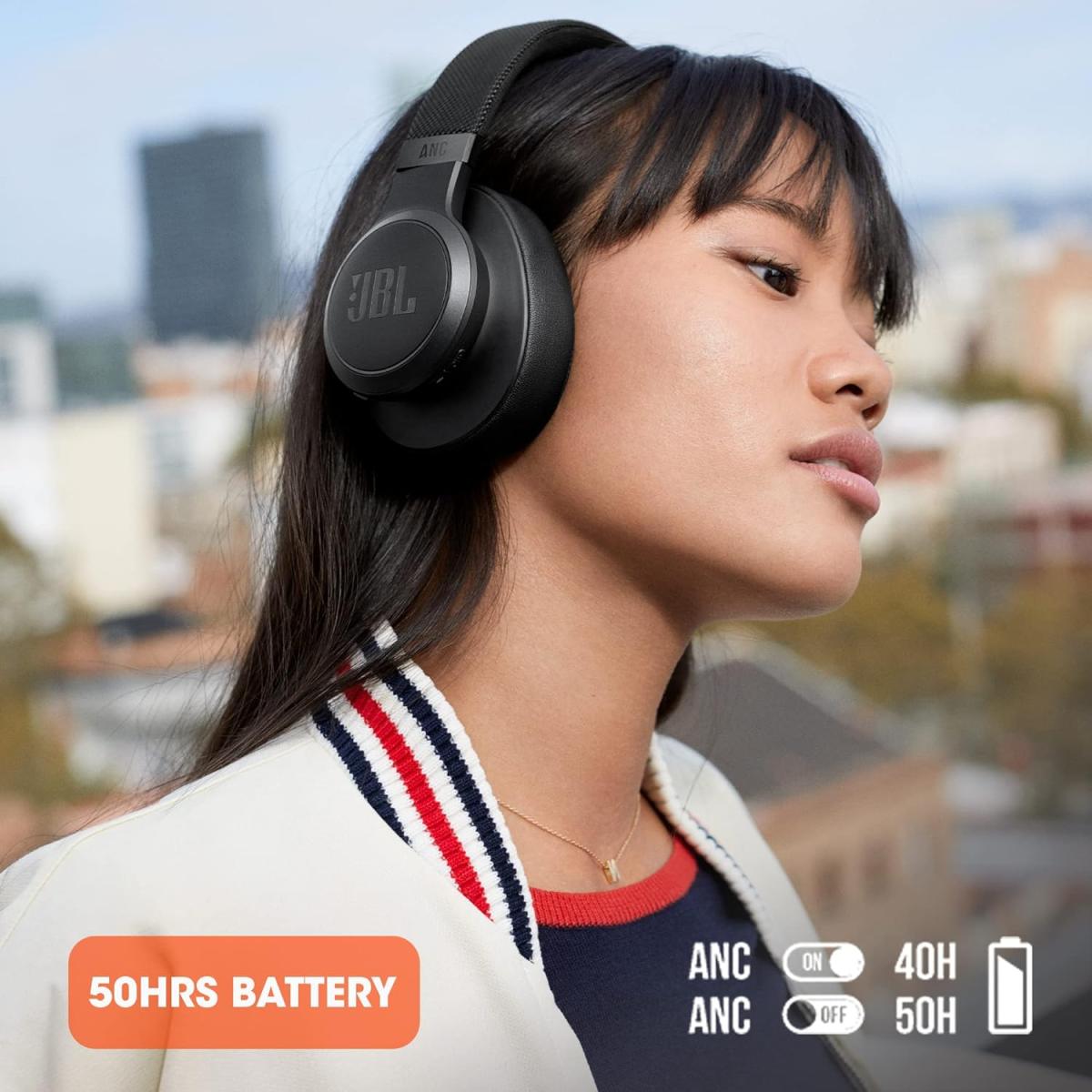 Jbl Live 660nc Adaptive Noise Cancelling Over Ear Bluetooth 5.0 Up To 50h Battery Speed Charge Ambient Aware Voice Assistant Integration Talkthru Blue Jbl Live 660nc Adaptive Noise Cancelling Over Ear Bluetooth 5.0 Up To 50h Battery Speed Charge Ambient Aware Voice Assistant Integration Talkthru Blue