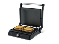 Arzum Panini Maxi Grill & Toaster, 2000Watts, Black / Silver - Ar2086