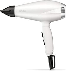 Babyliss hair dryer, 2000 watts - white (6704WE)