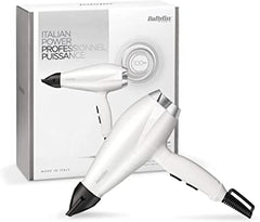Babyliss hair dryer, 2000 watts - white (6704WE)