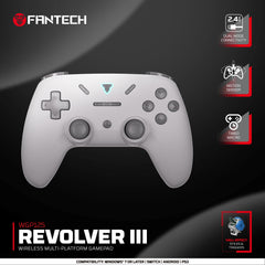 FANTECH Revolver III WGP12S - Wireless Multi - Platform Gamepad - GRAY