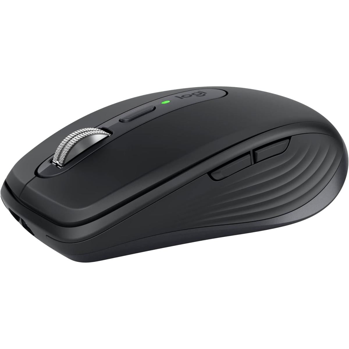 Logitech MX Anywhere 3S Fast Scrolling 8K DPI Any-Surface Tracking Quiet Clicks Programmable Buttons, USB C, Bluetooth, Windows PC, Linux, Chrome, Mac - Graphite
