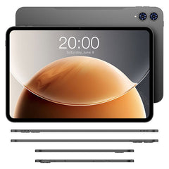 Teclast Tablet T65, 6GB & 256GB, 13Inch,10000mAh, Dual Nano SIM, Android 15, Grey