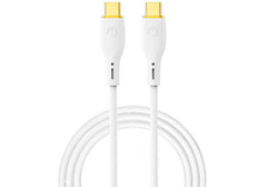 WIWU Vigor Ultra Fast 100W Type-C To Type-C (USB-C to USB-C) Charging Cable 1.2m - White