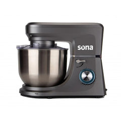 Sona Stand Mixer, 6.5Lit, 1300Watts, Silver - STM-1507S
