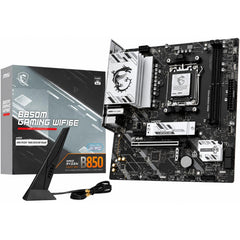 MSI PB850M GAMING WIFI 7 Micro ATX Supports AMD Ryzen 9000/8000 /7000 Processors, AM5 - DDR5 , WIFI 7 , 5G LAN