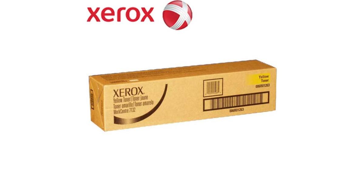 Xerox 6R1263 Laser Toner Cartridge Yellow (Original)