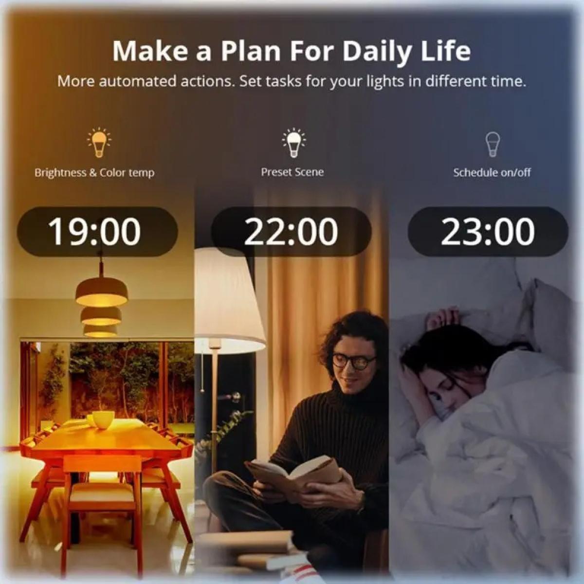 SONOFF RGB Wi - Fi smart light bulb for smart home lighting