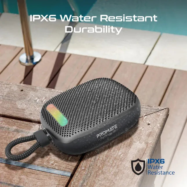Promate Tingz.Black, Wireless Speaker
