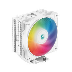 DeepCool AG400 WH ARGB single tower 120mm CPU cooler - CompuMe