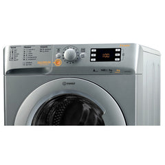 Indesit Washer 9KG & Dryer 6KG A+++, 1400Rpm, Silver - IND-XWDE 961480X S EX