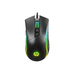 HP Wired Gaming Mouse, Black - M220