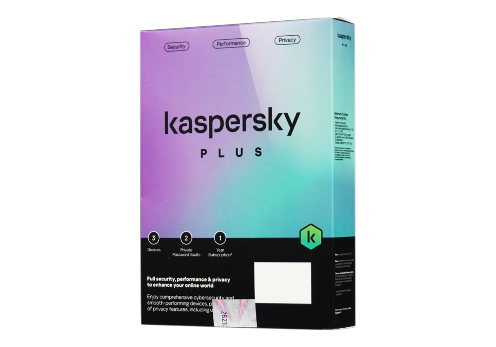 Kaspersky Plus Internet Security 2023 | 3 Device | 1 Year | Anti-Phishing and Firewall | Unlimited VPN | Password Manager | Online Banking Protection | PC/Mac/Mobile