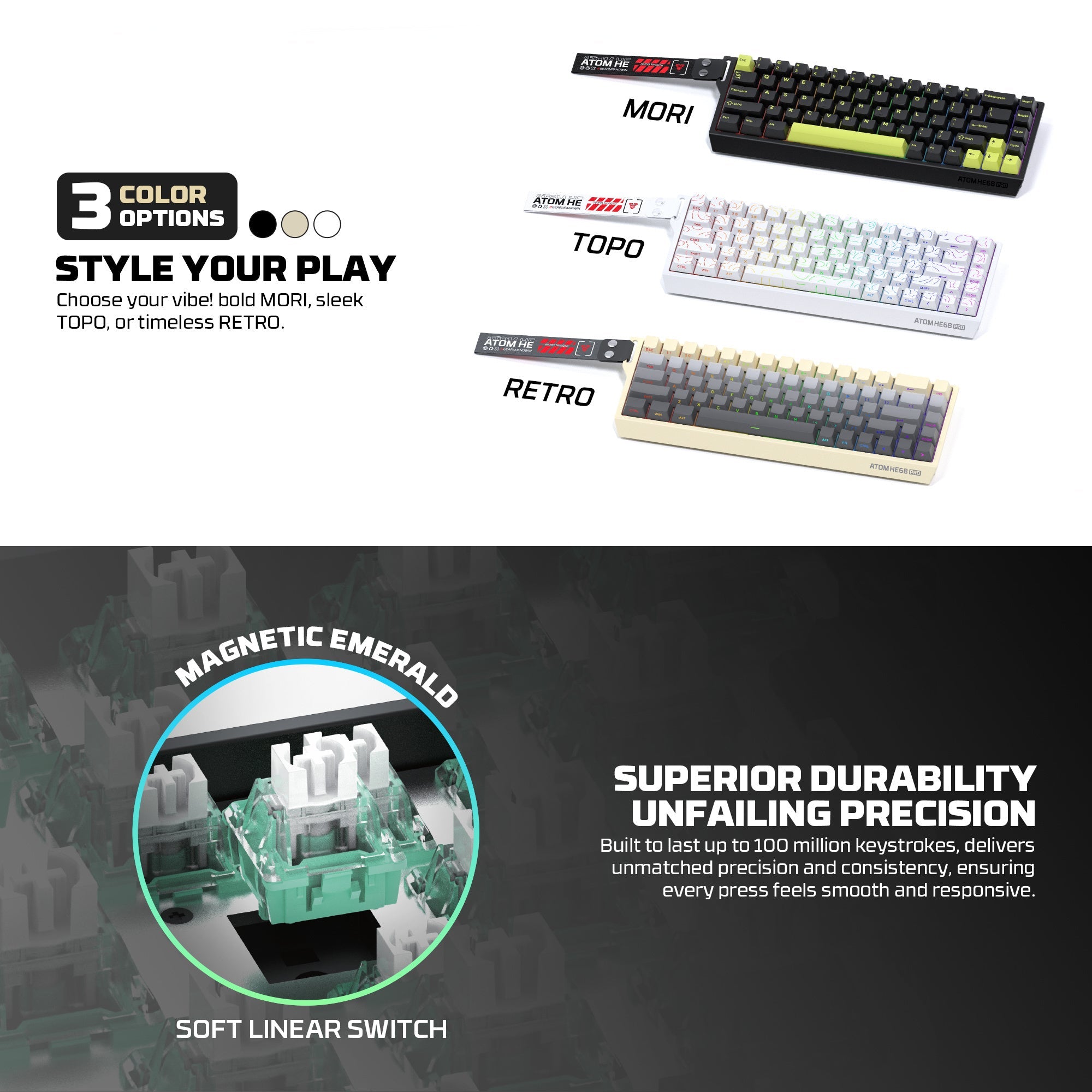 Fantech gaming keyboard for computer setup