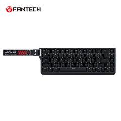 Fantech Atom He68 Mk811 Wired Magnetic Gaming Keyboard Black (8k Polling Rate) Magnetic Emerald Switch