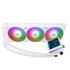Thermalright Grand Vision 360 ARGB WHITE CPU Liquid Cooler w/ 3.4" IPS LCD Display for system info, images, GIFs, and animations, High Performance AIO TL—H12W-X28-S