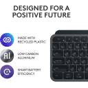 Logitech MX Keys S Combo - Performance Wireless Keyboard and Mouse with Palm Rest, Customizable Illumination, Fast Scrolling, Bluetooth, USB C, for Windows, Linux, Chrome, Mac,Color Graphite