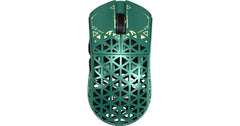 ATTACK SHARK R5Ultra 8K Carbon Fiber Wireless Gaming Mouse with 42000 DPI -PAW3950 MAX Sensor -39g Ultra-Lightweight-Nordic 52840 MCU Chip-Wired/BT/2.4GHz Wirelss Programmable Mouse for PC/Mac (Green)