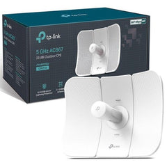 TP-Link CPE710 5GHz AC867 Long Range Outdoor CPE Point to Point Wireless Bridge 23dBi Passive PoE