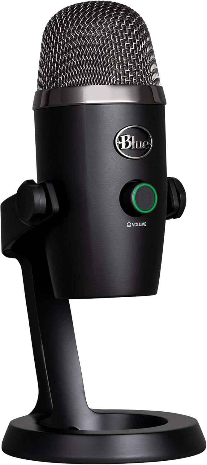 Logitech for Creators Blue Yeti Nano USB Microphone for Gaming