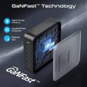 Promate PowerBase-GaN285 285W GaN Charging Station, 6-Port USB-C Desktop Charger with PPS, 100W/65W/30W Outputs, Overheat Protection, Stand and 1.5M Cable, for MacBook, iPhone, Galaxy UK