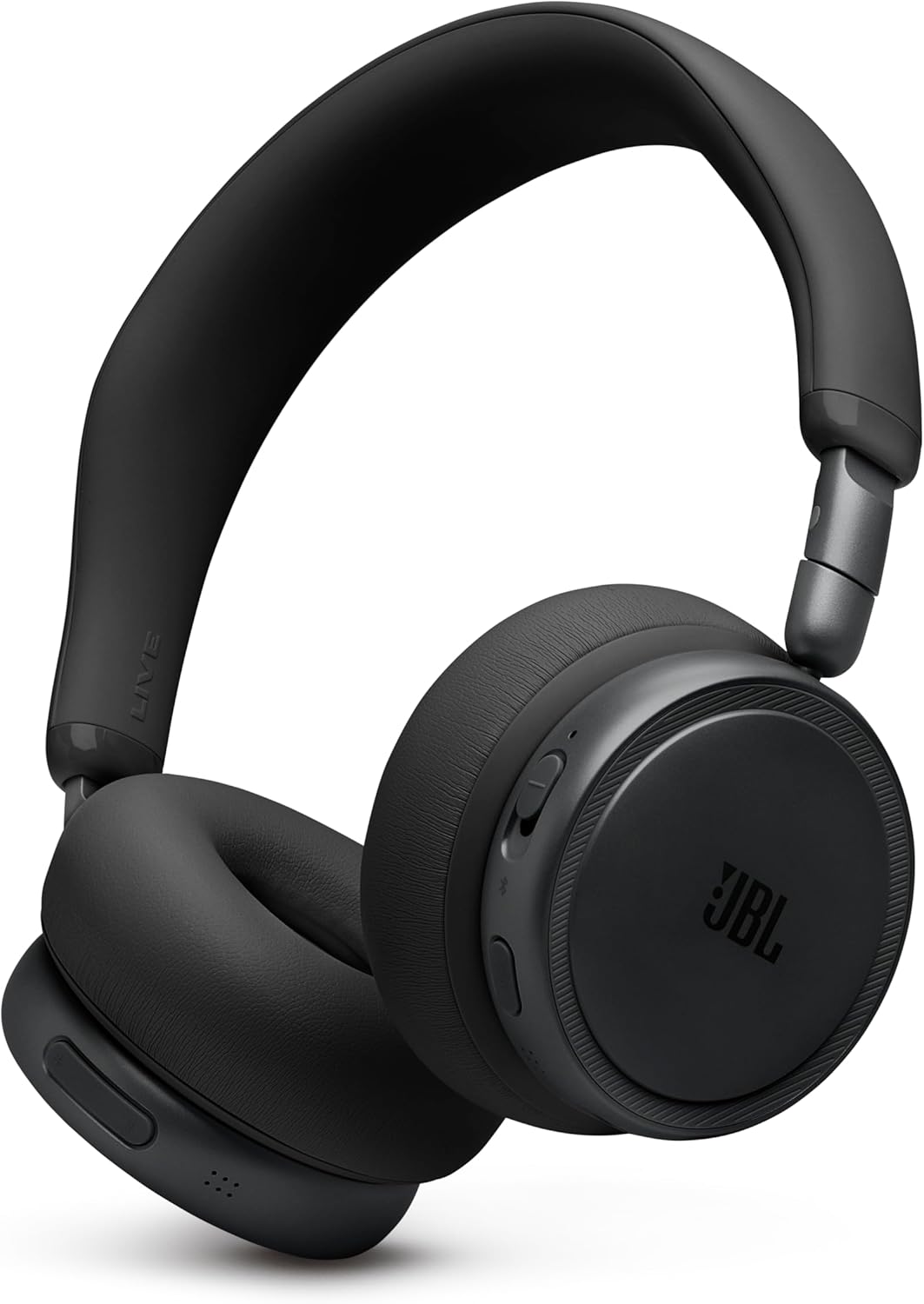 Live 680NC - Wireless on-Ear True Adaptive Noise Cancelling Headphones, JBL Signature Sound with Hi-Res Audio, 2-mic Perfect Calls 2.0 with AI-Trained Algorithm, & Personi-Fi 3.0 (Black)