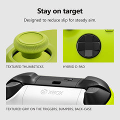 Xbox Wireless Gaming Controller | Electric Volt | Console, PC, & Android | Textured Grip | Wireless, Bluetooth, USB-C Connectivity