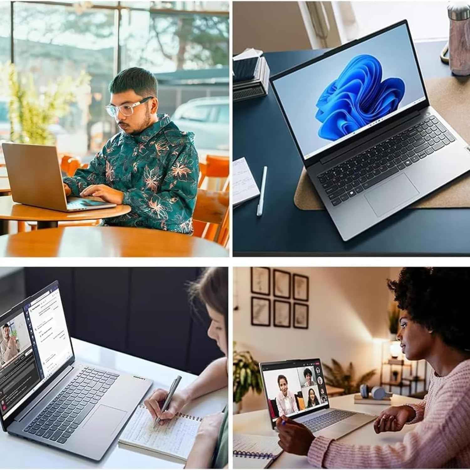 IdeaPad Slim • 15.6" Business Laptop with Microsoft 365 Included • 12GB DDR4RAM • 1.2TB Storage (256GB SSD + 1TB OneDrive) • Intel 4 Core • Privacy Shutter • Dolby Audio • Copilot AI • Windows 11