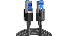 UGREEN CAT8 NW153 (30800) Pure Copper Ethernet Cable Braided 20m (Black)