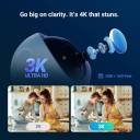 EZVIZ 3K 5MP Security Indoor Camera Pan & Tilt, Color Night Vision, WDR, 360° Visual, Auto-Zoom Tracking, Smart Human/Motion Detection, 2-Way Calling with Touch Button, Auto-Patrol Mode | H6c G1 3K