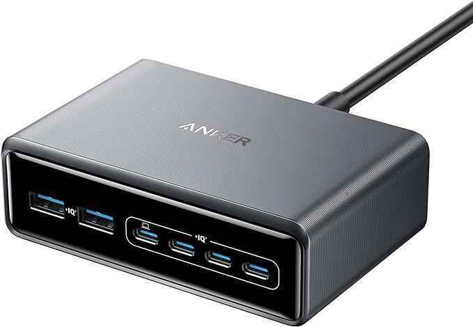 Anker Prime Charger (200W, 6 Ports, GaN), chargers