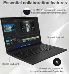Lenovo I7 - 1355U laptop for portable computing
