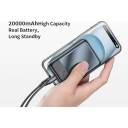 MagSafe Powerbank 20000 mAh, Mcdodo Wireless Magnetic Power Bank PD20W Fast Charging with LED Display and USB-C Charging Cable, External Battery Pack
