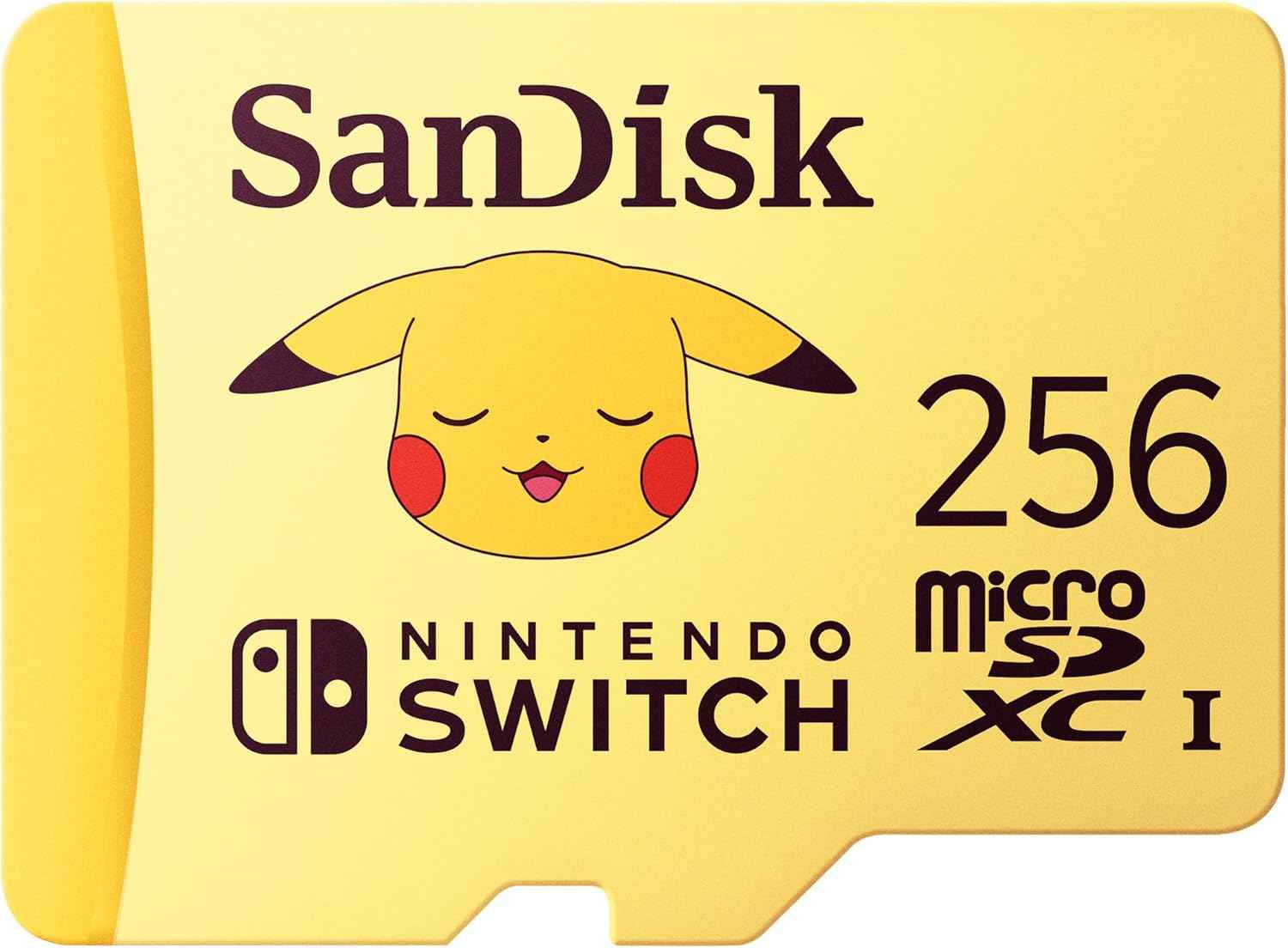 512GB Pokémon Gengar microSDXC Card Licensed for Nintendo-Switch - Made for Nintendo-Switch 1, OLED, and Lite - SDSQXAO-512G-GN6ZK