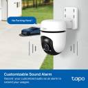 TP‑Link Tapo C500 – Outdoor Pan/Tilt Wi‑Fi Security Camera, 1080p FHD, Color Night Vision, 340° Pan & 90° Tilt, Two‑Way Audio, IP65 Weatherproof, Local & Cloud Storage