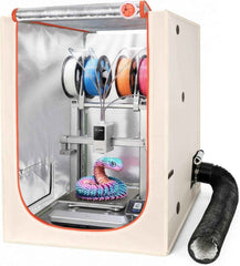 Resin Printer Enclosure with Ventilation and LED Lighting
