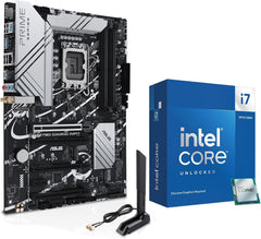 CPU Motherboard Combo - i7-14700KF 14th Gen 20-Cores LGA 1700 Desktop Processor Bundle with Z790 Gaming Wi-Fi 7 ATX Motherboard